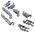 Bosch Siemens tiskikoneen alakorin pidikesarja M410133