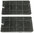 Whirlpool carbon filters CHF035 (G930362)