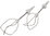 Bosch handheld mixer whisk set MFQ/MQ