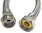 Inlet hose extender, steel 50cm 3/4"