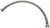 Inlet hose extender, steel 50cm 3/4"