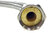 Inlet hose extender, steel 50cm 3/4"
