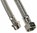 Inlet hose extender, steel 50cm 3/4"