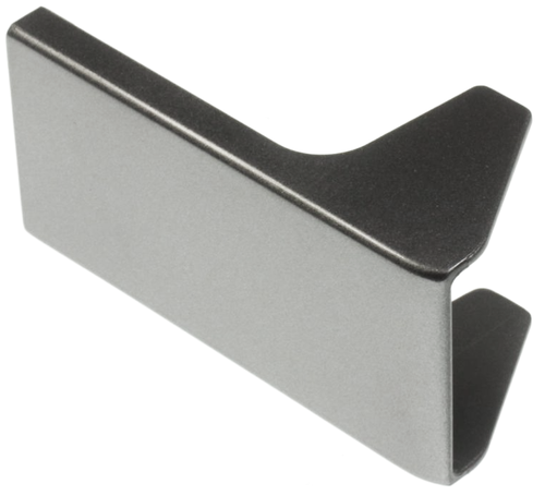 LG fridge door handle cover, grey top