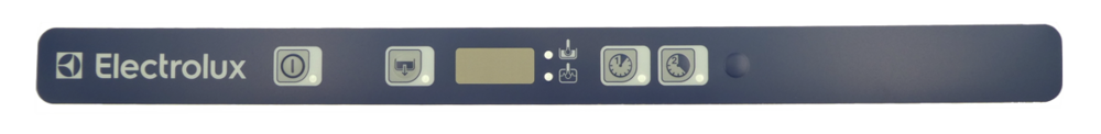 Electrolux suurtalousastianpesukoneen paneelin suojakilpi