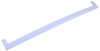 Beko / Arcelik fridge glass shelf front trim (4657620100)