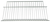 Dometic grille shelf 462,5x240mm