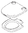 Dometic portable toilet's lid (385311529)