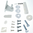 Festivo door conversion kit, left