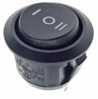 Start switch I-O-II 10A 250V 20mm