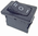 Rocker switch 1-0-2 10A 250V 13x19mm