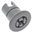 Hoover upper basket wheel 25mm 25614