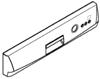 Rosenlew RW5540/RW5550 tiskikoneen paneeli