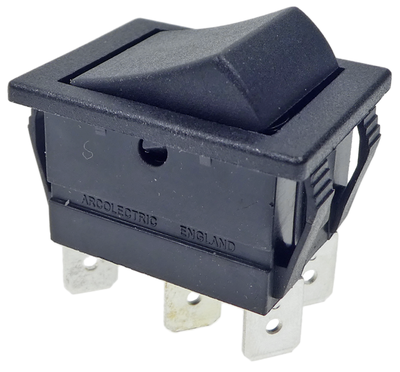 Rocker switch ON-(ON) 16A 250V 30x22mm Rocker switch ON-(ON) 16A 250V 30x22mm