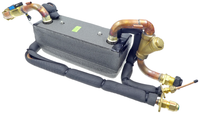 LG air-to-water heat pump exchanger