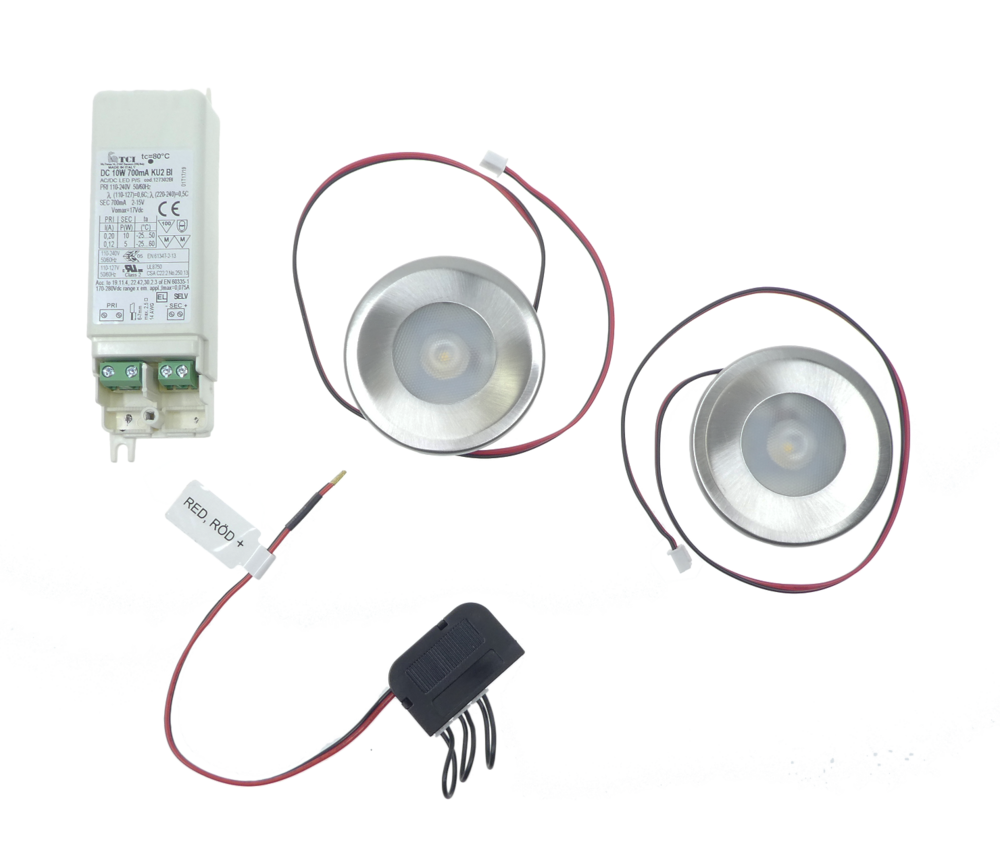 Savo / Franke LED lights and voltage transformer