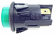 Push button 16A/250V 25mm OFF-(ON)