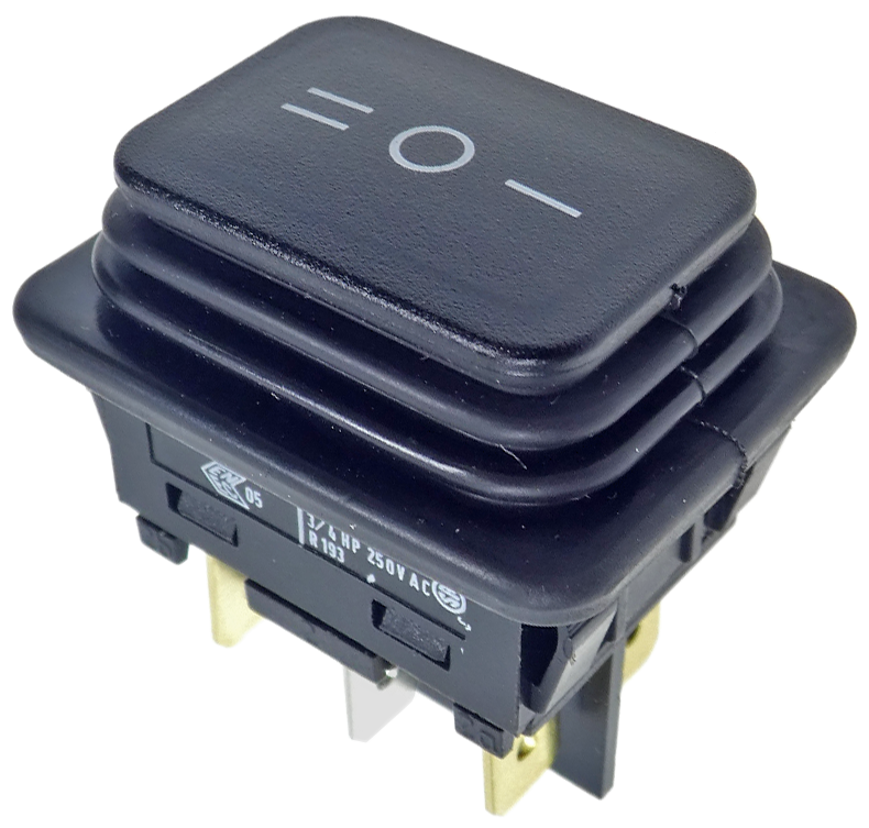 Rocker switch, shielded ON-OFF-ON 30x22mm 14A 250V - fhp.fi - appliance ...