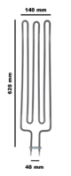 Sauna stove heating element Vuolux 2670 W