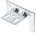 Electrolux integrated door attachment plate