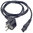 AC cable Schuko - C6 1,8m