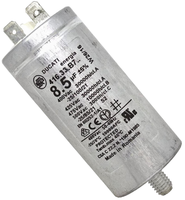 Dryer motor capacitor 8,5µF 450V