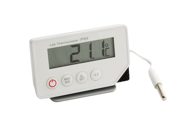 Freezer/fridge thermometer with alarm, 3m cable