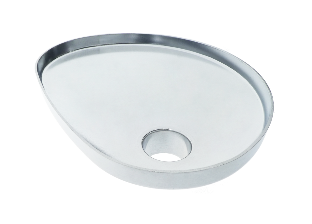 Kenwood mincer feeding plate XL, aluminium