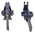 AEG / Electrolux washing machine motor carbon brushes (F210490 x 2)