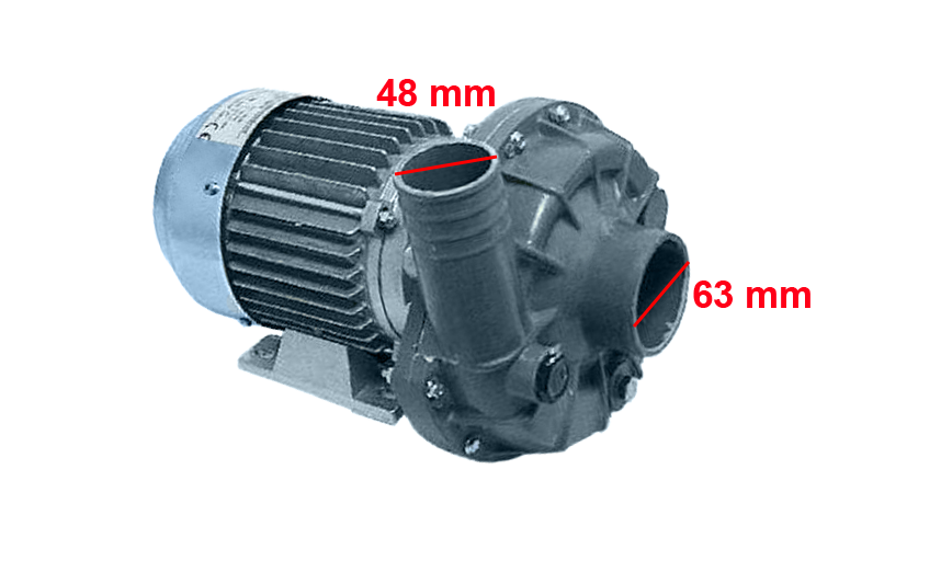 Dishwasher circulation pump Metos Master 20/40