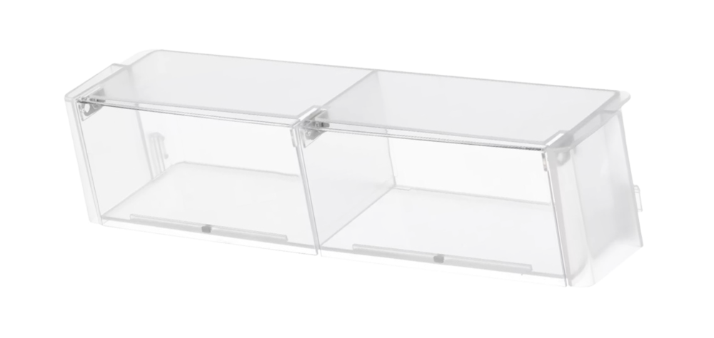 Bosch / Siemens fridge door locker with lids