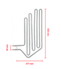 Sauna stove heating element Harvia Forte 3000W