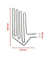 Sauna stove heating element Harvia Forte 2000W