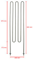 Sauna stove heating element Helo Rocher 3500W