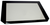 Gorenje oven door inner glass 545 x 397 mm