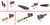 Vacuum cleaner motor carbon brushes 391530-97