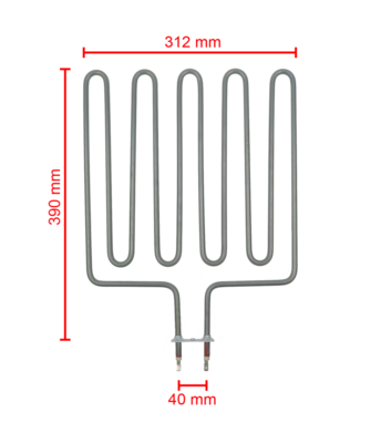 Sauna stove heating element 3000W, Harvia Sound M90