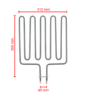 Sauna stove heating element 3000W, Harvia Sound M90