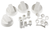 Appliance knob kit, white