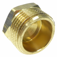 Brass plug 3/4" male thread