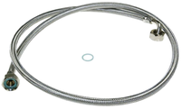 Washing machine inlet hose 1,5m steel