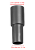 Vacuum cleaner tool adapter 35 -> 32 mm