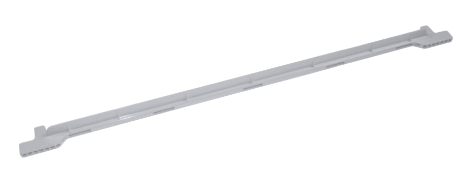Arcelik / Beko fridge glass shelf back trim