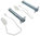 Bosch / Siemens dishwasher door repair kit U477638