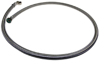 Water inlet hose 1/2"-3/4" 1,5m steel