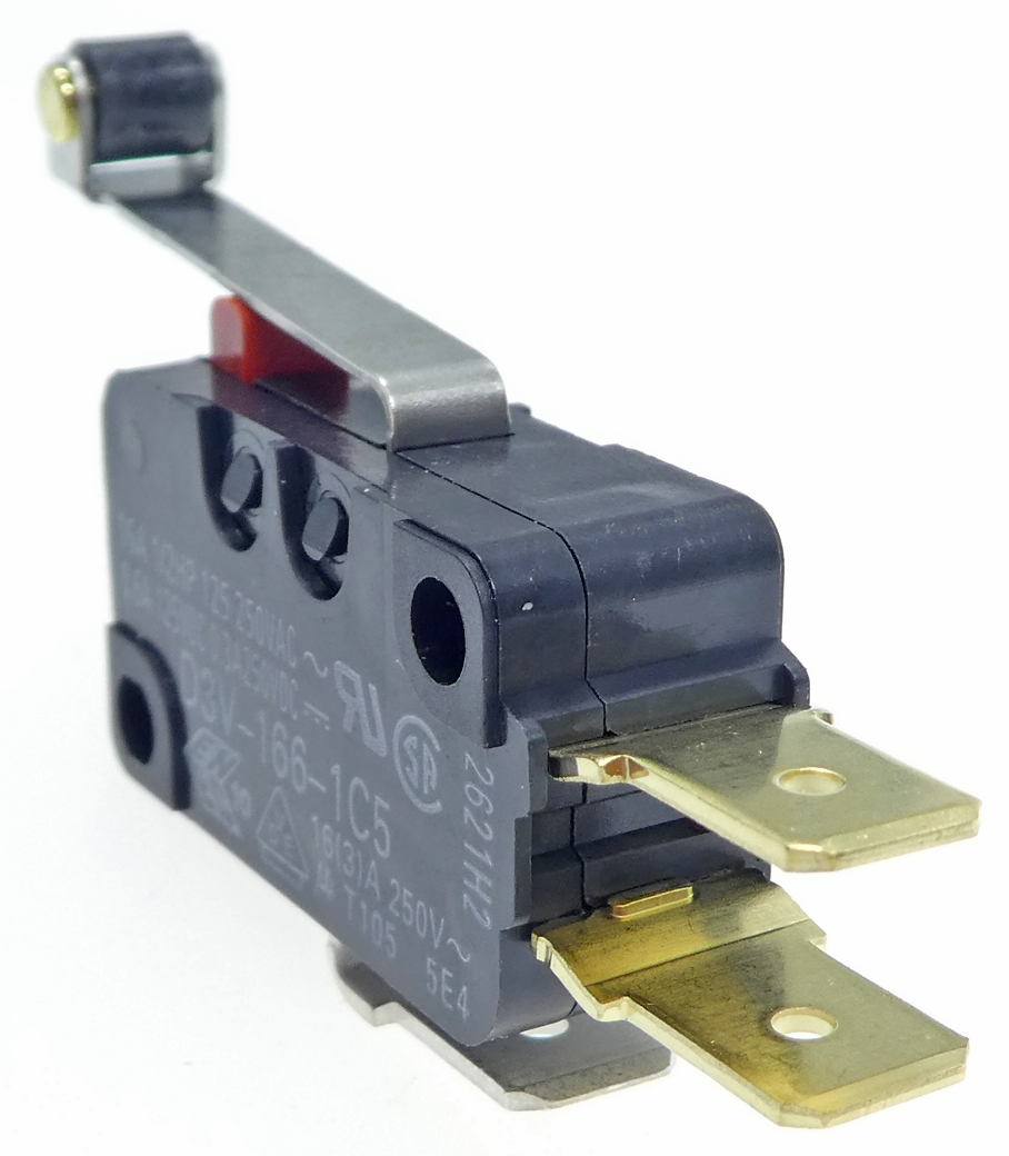 Microinterruttore Omron D3V-166-1C5 16A - Leva Con Rotella 27,5mm - Foto 11