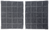 Airforce hiilisuodattimet 237x192x15mm AFFCACONFF16