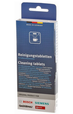 Bosch Siemens coffe machine cleaning tablets 10pcs