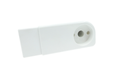 Festivo door spacer (bottom right / top left), white, FES 92-00