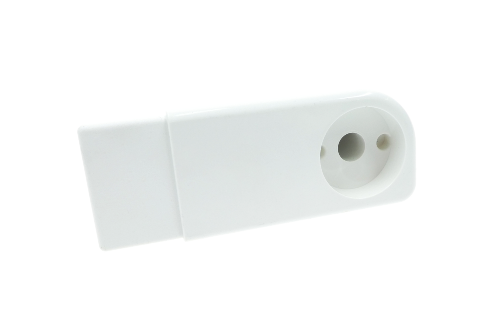 Festivo door spacer (bottom right / top left), white, FES 92-00